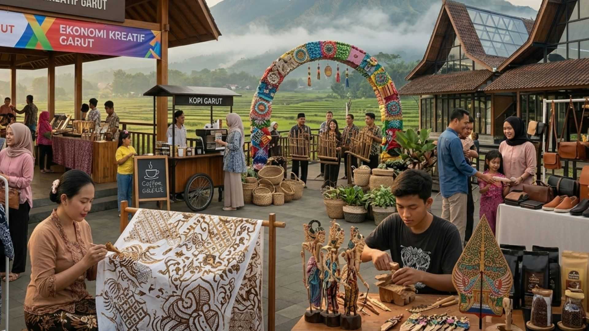 Melampaui Target 208%, Investasi Ekonomi Kreatif Garut Tembus Rp0,884 Triliun di Tahun 2025
